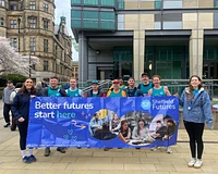 Heb Foundation Raises £3,625 for Sheffield Futures Through Sheffield Half Marathon Challenge